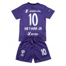 Al-Hilal Neymar Jr #10 Tredjeställ Barn 2024-25 Korta ärmar (+ Korta byxor)